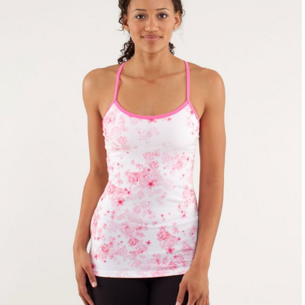 Lululemon Power Y Tank Frangipani